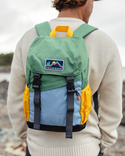 Boondocker 18L Polyester Backpack - Laurel Green - Lifestyle