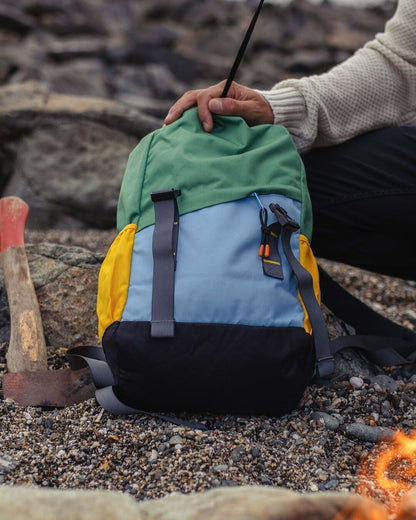 Boondocker 18L Polyester Backpack - Laurel Green - Lifestyle
