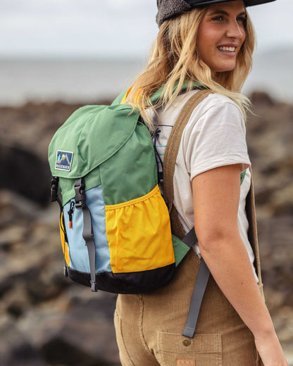 Boondocker 18L Polyester Backpack - Laurel Green - Lifestyle