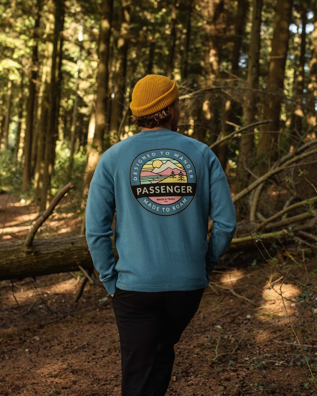 Odyssey Sweatshirt - Blue Steel - Lifestyle