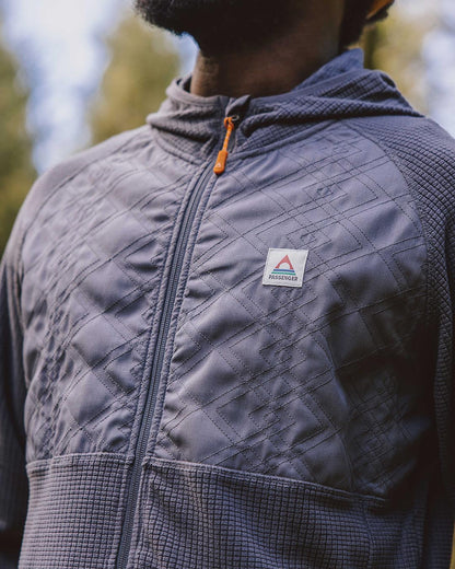 Beyond Full Zip Fleece - Charcoal - Lifestyle