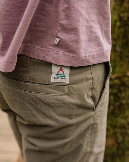365 Cotton Short - Dusty Olive - Lifestyle
