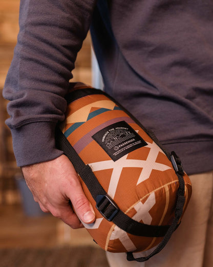 Twilight Sleeping Bag - Ginger Paddle Geo - Lifestyle