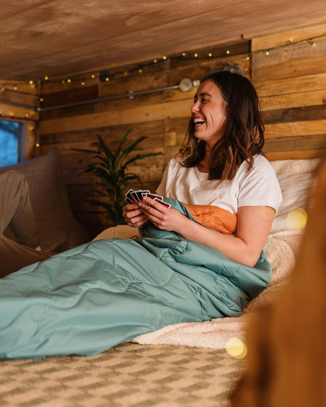 Twilight Sleeping Bag - Deep Sea - Lifestyle