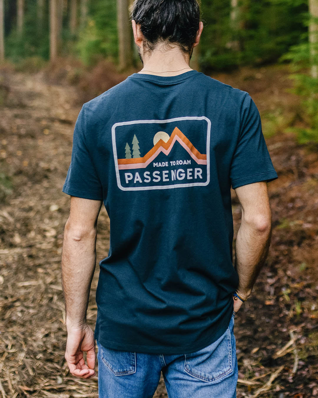 Made To Roam T-Shirt - Deep Navy - Lifestyle