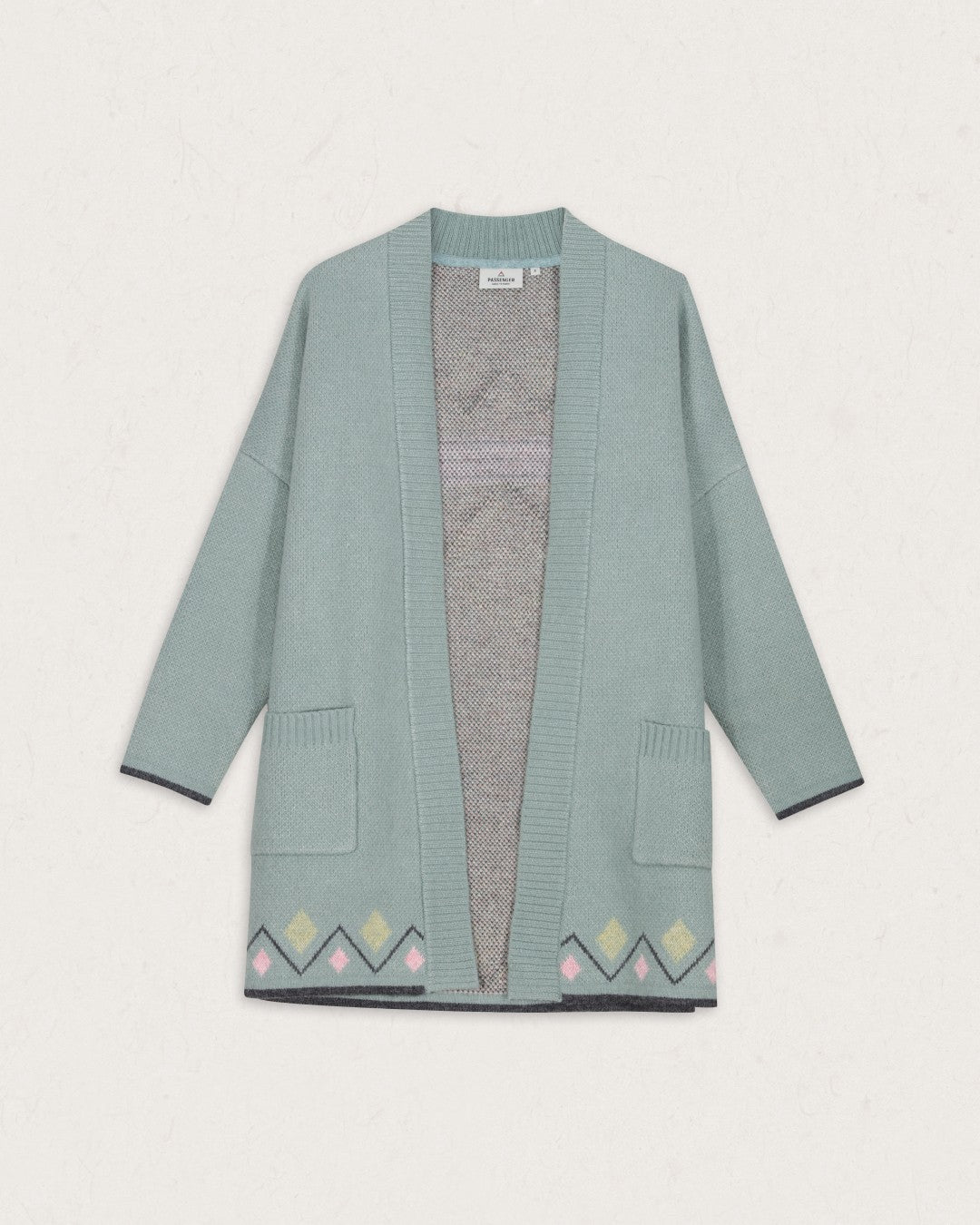 Leif Yarn Cardigan - Pistachio - Lifestyle